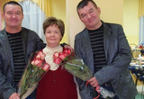 Герасимова (Самсонова) Мария Самсоновна с сыновьями